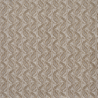 Jasper Fabrics in Gainsborough Paisley - Brown