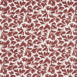 Jasper Fabrics in Pagoda Leaf - Red