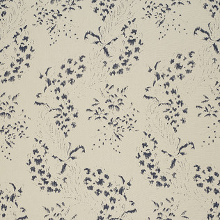 Jasper Fabrics in Minterne Garden - Indigo