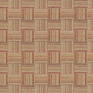 Templeton Fabric in Asera - Red/Saffron