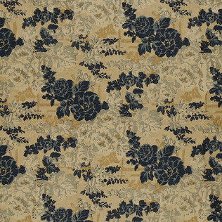 Templeton Fabric in Darby Rose - Indigo