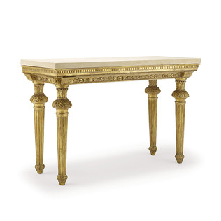 Jasper Furniture MEDICI CONSOLE - LIMESTONE TOP