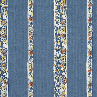 Jasper Fabrics in Bangalore Stripe - Blue