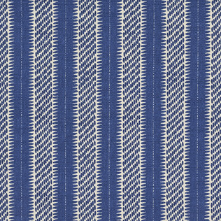 Jasper Fabrics in Pont Stripe - Blue