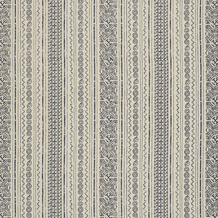Jasper Fabrics in Tulum Stripe - Indigo