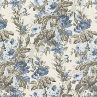 Jasper Fabrics in Grace - Bluebell