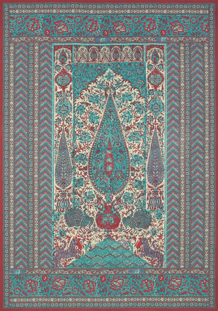 Jp 4105 jaipur panel   turquoise