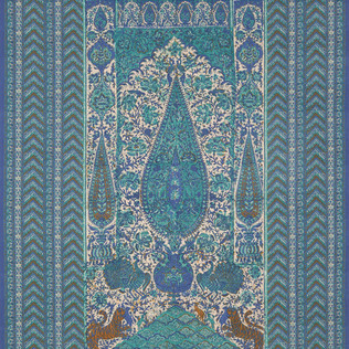 Jasper Fabrics in Jaipur Panel Green