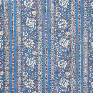 Jasper Fabrics in Jaipur Stripe - Blue