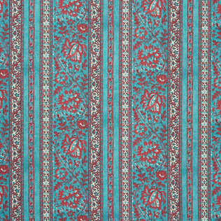 Jasper Fabrics in Jaipur Stripe - Turquoise