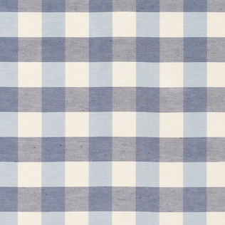 Templeton Fabric in Indore Check - Indigo
