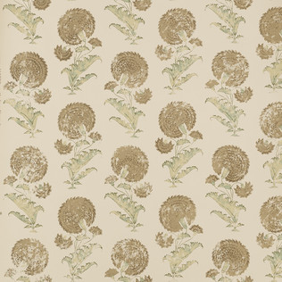 Jasper Wallcovering INDIAN FLOWER - BROWN