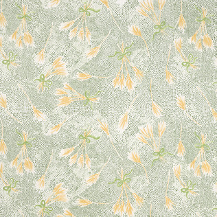 Konstantin Kakanias for Templeton Fabric in Fortuna - Evergreen/Wheat