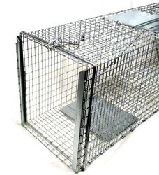 See-through rear trap door