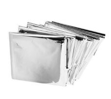 Mylar blankets for extreme cold