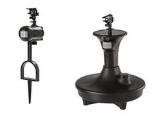 Motion activated sprinklers