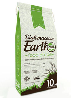 Natural flea control; diatomaceous earth