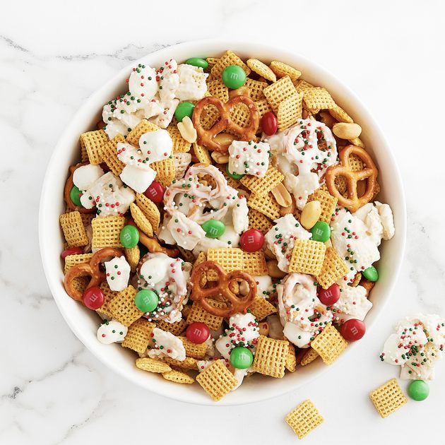 Sugar & Spice Homemade Holiday Chex Party Mix | Snack Mix