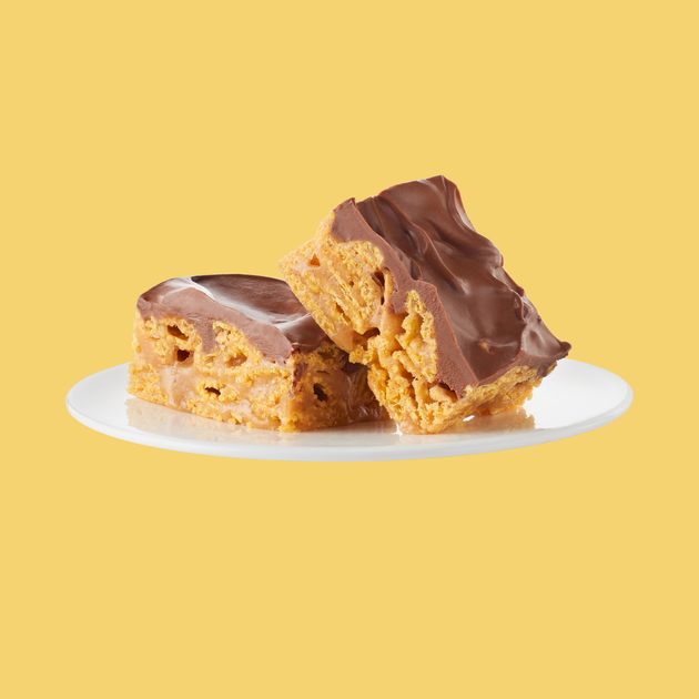 NoBake Peanut Butter Chocolate Chex Bars Snack Recipe