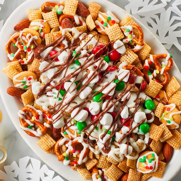 Homemade Sweet Maple Chex Party Mix | Snack Mix Recipe