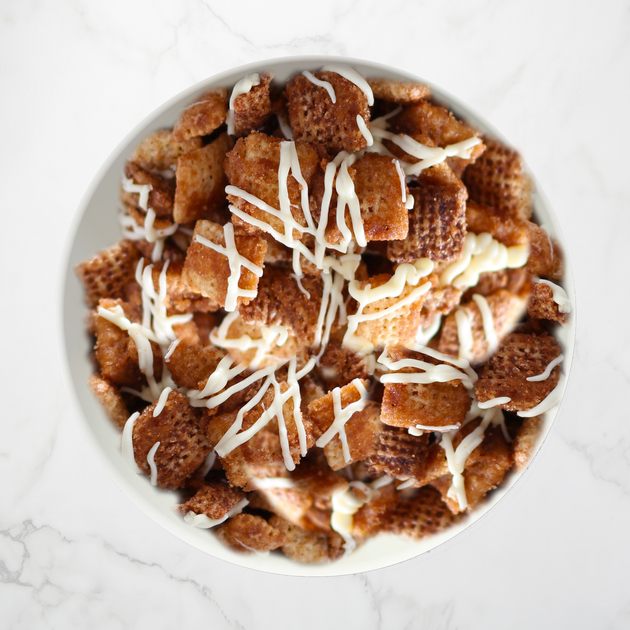 Gluten Free Chocolate Chex Caramel Crunch Snack Mix Recipe