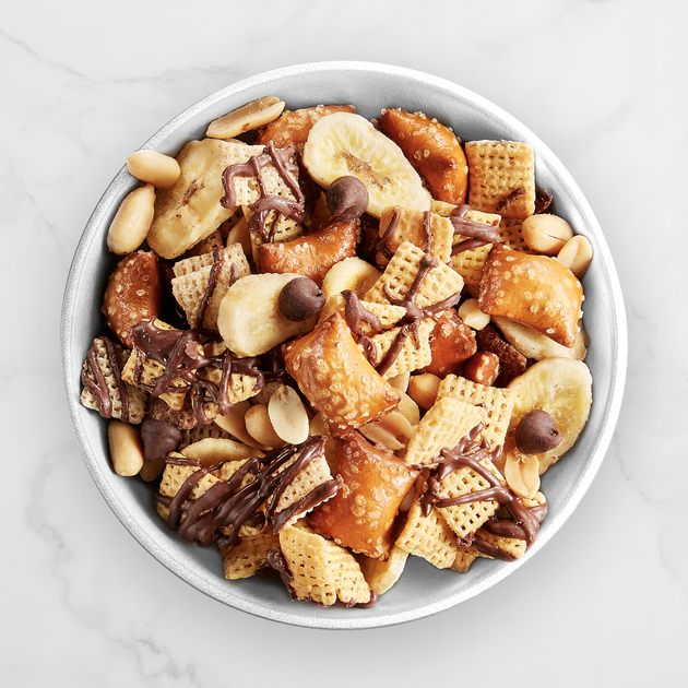 ChocoNana Peanut Butter Chex Mix Snack Mix Recipe