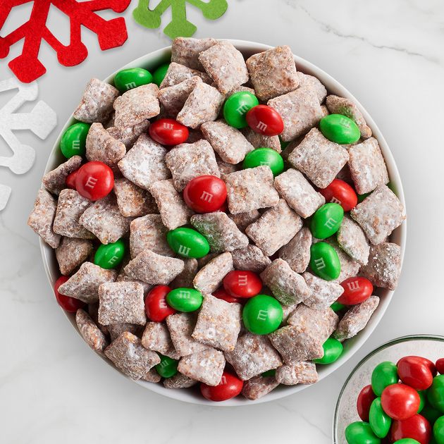 Chex Party Mix Recipe with M&Ms - The Feathered Nester