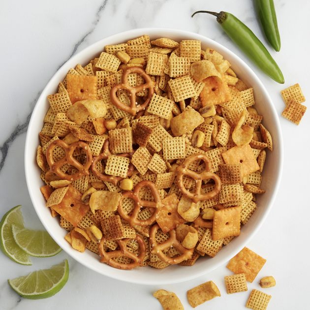 Bold Chili Lime Chex Mix Spicy Snack Mix Recipe