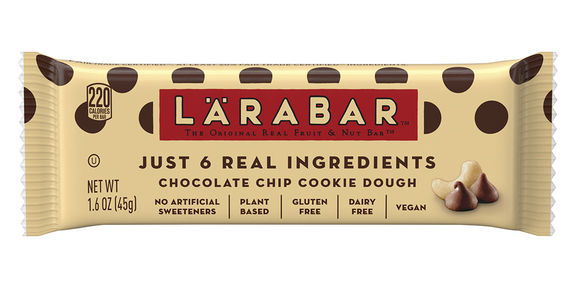Larabar Original Chocolate Chip Cookie Dough bar wrapper