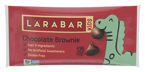 Larabar Kids Chocolate Brownie bar wrapper