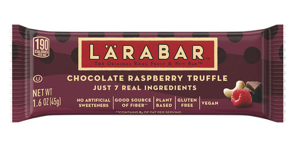Larabar Original Chocolate Raspberry Truffle bar wrapper