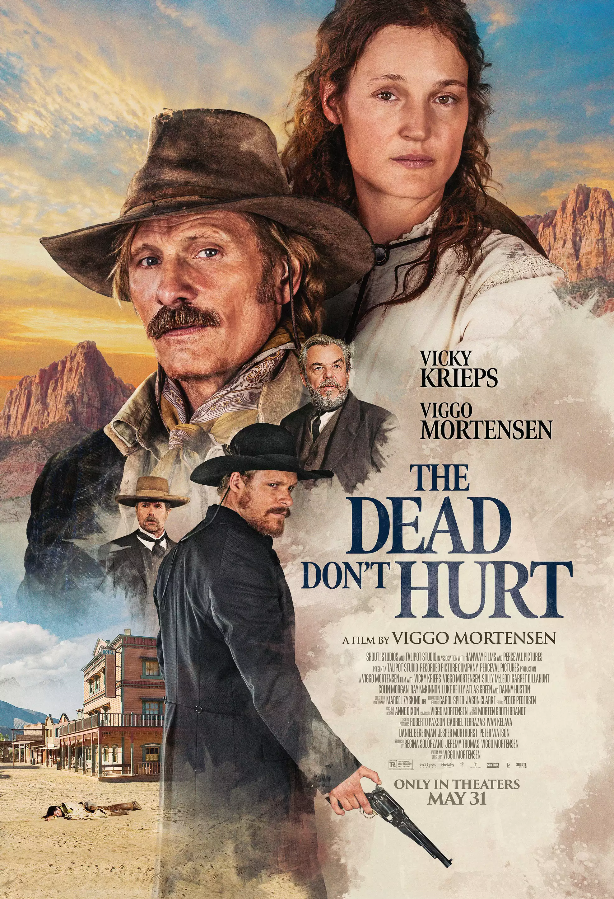 The Dead Don't Hurt Theatrical Poster