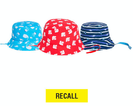 VOLUNTARY RECALL OF JOE FRESH® TODDLER, BABY GIRL AND BABY BOY SUN HATS