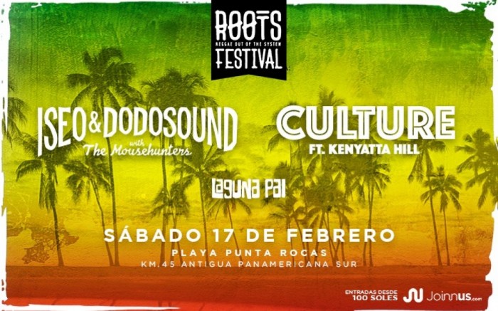 ROOTS FESTIVAL: ISEO & DODOSOUND Y CULTURE FT. KENYATTA HILL / / Joinnus