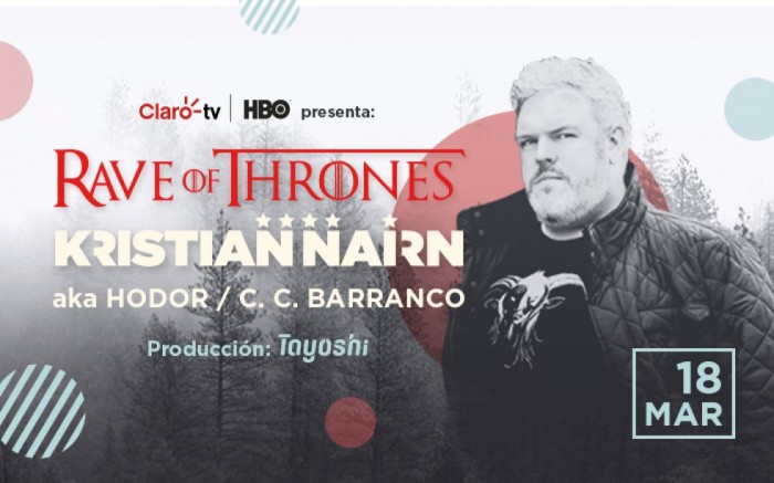 Rave of Thrones: Kristian Nairn en Lima / / Joinnus