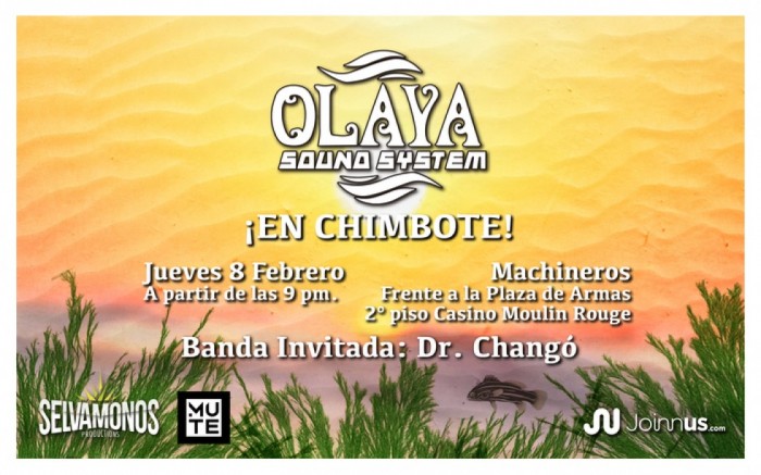 Olaya Sound System en Chimbote - Gira Música del Mar / / Joinnus