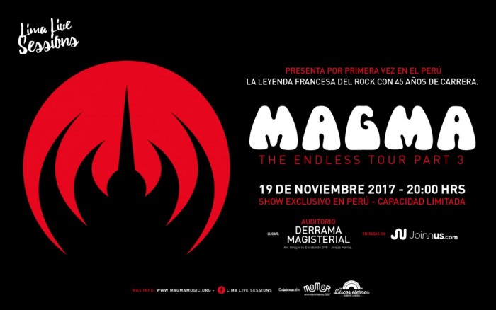 MAGMA EN CONCIERTO / Entretenimiento / Joinnus