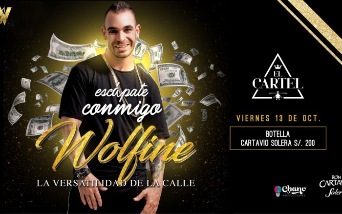 wolfine escapate conmigo