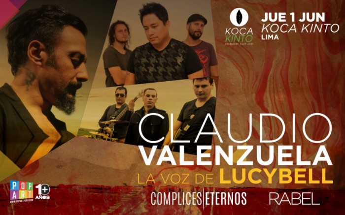 Claudio Valenzuela (LUCYBELL) en Lima / / Joinnus