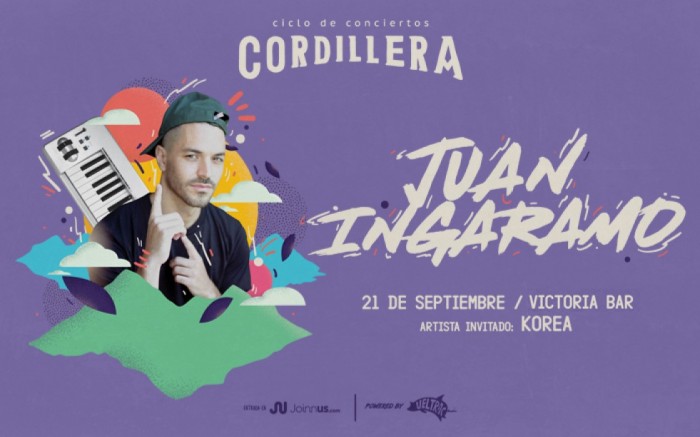 Ciclo Cordillera presenta: Juan Ingaramo en Lima / Entretenimiento / Joinnus
