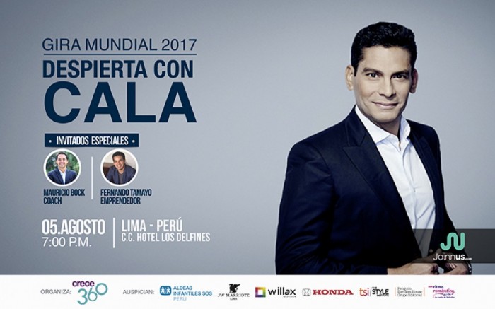 #Despierta con Cala este 5 de Agosto! / / Joinnus