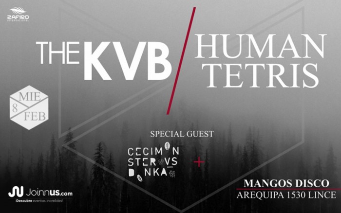 Human Tetris & The KVB / Entretenimiento / Joinnus