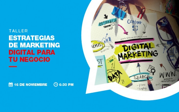 Taller: Estrategias de Marketing Digital para tu Negocio | Joinnus