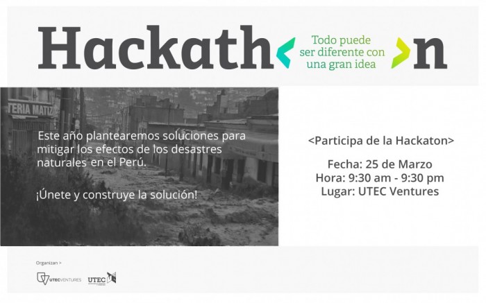 Hackea El Niño @ Construye Soluciones / Tecnología / Joinnus
