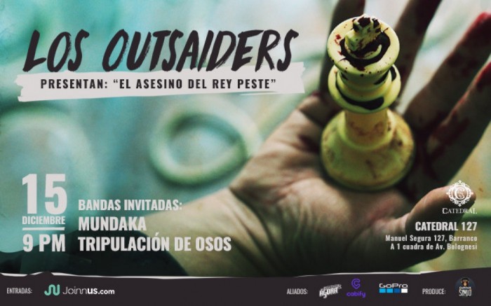 Los Outsaiders presentan: 'El Asesino del Rey Peste' / / Joinnus