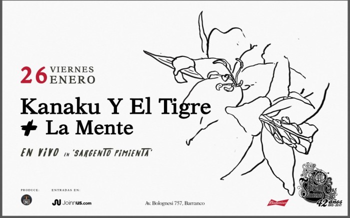 Kanaku Y El Tigre en Sargento Pimienta! / / Joinnus