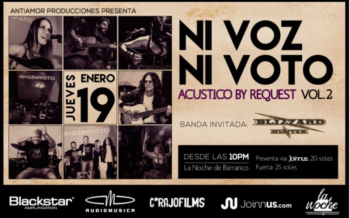 Acústico by Request Vol. 2 / Entretenimiento / Joinnus