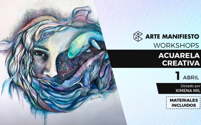 Workshop: Acuarela Creativa con Ximena Mil / / Joinnus