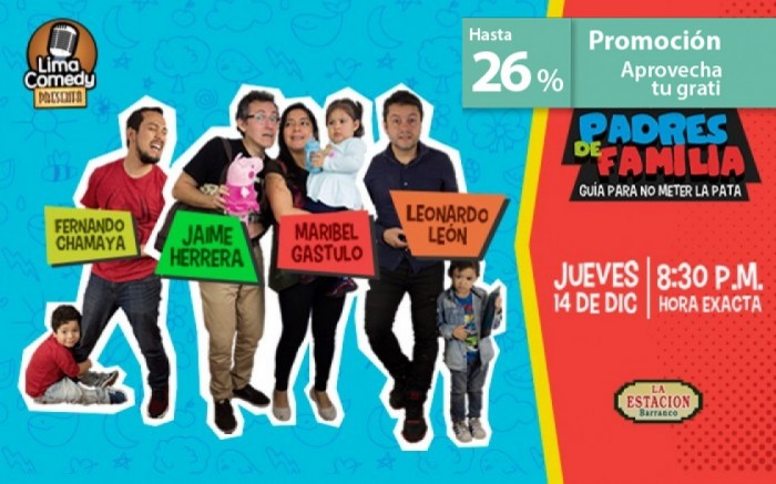 Stand-Up Padres de Familia: Guía para no meter la pata / / Joinnus