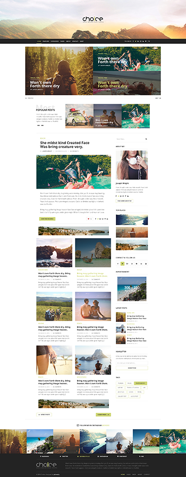 choice wordpress blog